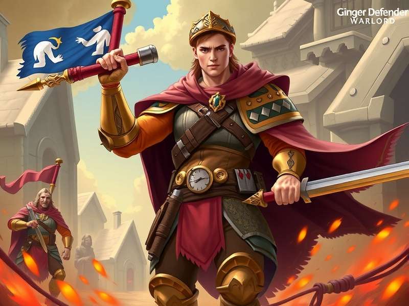 Ginger Defender Warlord Game Banner